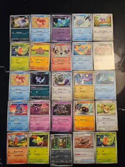 Pokemon 25 Card Bulk Lot | 5 Holo + 20 Common - Authentic TCG Collection (21) - Image 1