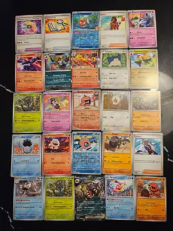 Pokemon 25 Card Bulk Lot | 5 Holo + 20 Common - Authentic TCG Collection (42) - Image 1