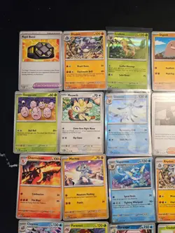 Pokemon 25 Card Bulk Lot | 5 Holo + 20 Common - Authentic TCG Collection (24) - Image 3