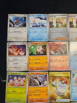 Pokemon 25 Card Bulk Lot | 5 Holo + 20 Common - Authentic TCG Collection (27) - Image 3
