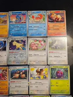 Pokemon 25 Card Bulk Lot | 5 Holo + 20 Common - Authentic TCG Collection (29) - Image 2
