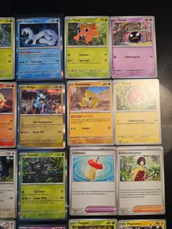 Pokemon 25 Card Bulk Lot | 5 Holo + 20 Common - Authentic TCG Collection (17) - Image 2