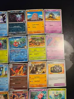 Pokemon 25 Card Bulk Lot | 5 Holo + 20 Common - Authentic TCG Collection (50) - Image 2