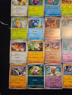 Pokemon 25 Card Bulk Lot | 5 Holo + 20 Common - Authentic TCG Collection (50) - Image 4