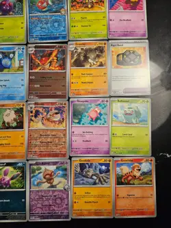 Pokemon 25 Card Bulk Lot | 5 Holo + 20 Common - Authentic TCG Collection (50) - Image 5