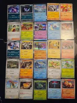 Pokemon 25 Card Bulk Lot | 5 Holo + 20 Common - Authentic TCG Collection (22) - Image 1