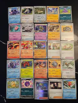 Pokemon 25 Card Bulk Lot | 5 Holo + 20 Common - Authentic TCG Collection (23) - Image 1