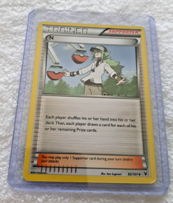 Trainer N Supporter Noble Victories 92/101 Pokemon Card TCG Trading Card Game - Image 1