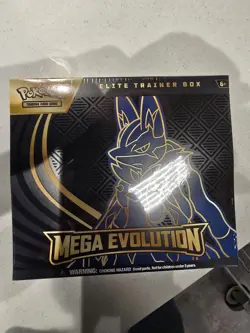 Pokemon Trading Card Game - Mega Evolution Elite Trainer Box (Lucario) - Sealed - Image 1