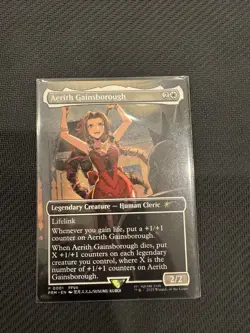 Aerith Gainsborough (Borderless) Final Fantasy Regular RC Promo - Image 1
