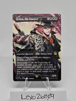 Ardyn, the Usurper (Borderless) / Final Fantasy MTG / NON-FOIL - Image 1