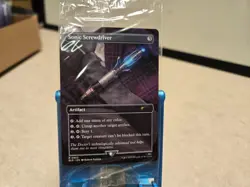 Sonic Screwdriver - Extended Art Secret Lair MTG SEALED - Image 1