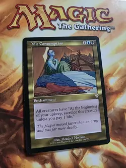 Vile Consumption - Invasion - Magic the Gathering - LP - Image 1