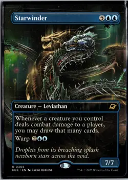 Starwinder (0306) (Borderless) Normal R Edge of Eternities 306 NM - Image 1