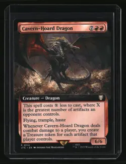 Commander: The Lord of the Rings: Cavern-Hoard Dragon (Extended Art) - Image 1