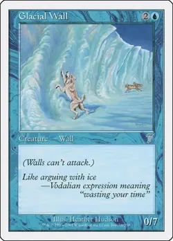 Foil - Glacial Wall - 78 / NM / English - Image 1