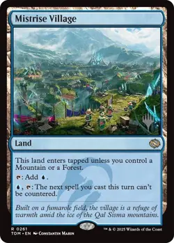 Foil - Mistrise Village - 261 / NM / English - Image 1