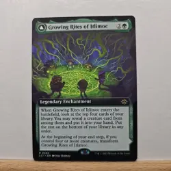 MTG Magic Lost Caverns of Ixalan Growing Rites of Itlimoc RARE Regular # R 0380 - Image 1