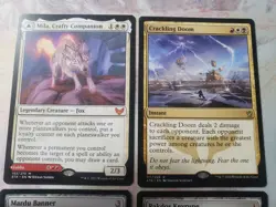 Mila, Crafty Companion / Lukka, Wayward Bonder + Crackling Doom + 2 free EDH - Image 2