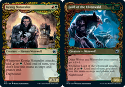 Kessig Naturalist // Lord of the Ulvenwald - Showcase NM, English MTG Innistrad: - Image 1