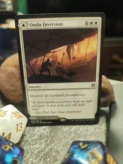 MTG Ondu Inversion / Ondu Skyruins - Regular - Zendikar Rising #030/280 - Image 1