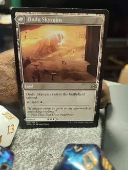 MTG Ondu Inversion / Ondu Skyruins - Regular - Zendikar Rising #030/280 - Image 2