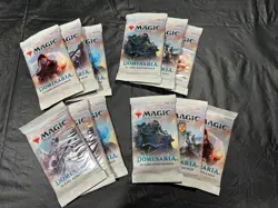 MTG 12 Booster Pack Lot Dominaria Magic The Gathering Sealed Draft Set - Image 1