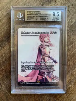 MTG LIGHTNING LONE COMMANDO ISSHIN TWO HEAVENS AS ONE (SHOWCASE) R BGS 9.5 - Image 1
