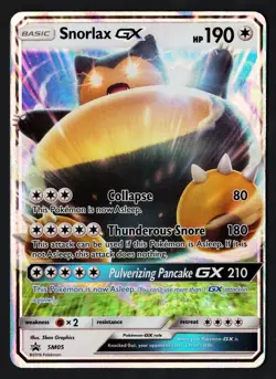 Snorlax GX Holo SM05 Black Star Promos 2016 - Pokemon TCG - Image 1