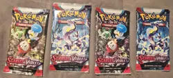 New & Sealed! Pokemon Scarlet and Violet Base Set Booster Packs, Lot of 4 - Image 1
