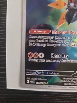 Pokemon Scarlet & Violet Paradox Rift Iron Moth 187 / 182 IR - Image 3