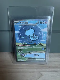 Pokemon TCG Bubble Mew EX 232/091 Special Illustration Rare Paldean Fates - Image 1
