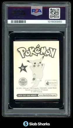 1999 MERLIN POKEMON #S3 CHARMELEON PRISM PSA 7 - Image 2