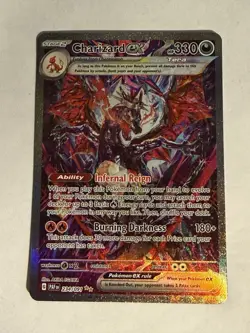 2024 Pokemon Scarlet and Violet Paldean Fates #234 Charizard ex SIR - Image 1