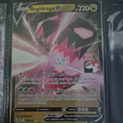 Regidrago V 135 Prize Pack Series 3 Play Pokemon Stamped New Pack Fresh NM - Image 1