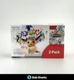 POKEMON SCARLET & VIOLET PRISMATIC EVOLUTIONS BOOSTER BUNDLE ETB SEALED 2-PACK - Image 1
