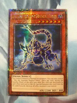 Yugioh Ido the Supreme Magical Force Quarter Century Secret Rare MP24 - Image 1