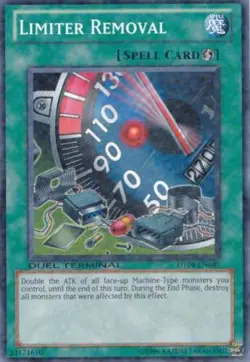 Yugioh! LP Limiter Removal - DT04-EN045 - Common - Duel Terminal Lightly Played, - Image 1