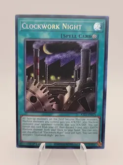 YuGiOh! - Clockwork Night RA03-EN071 Secret Rare 1st Edition Near Mint - Image 1