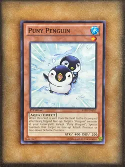 Yugioh Puny Penguin ABYR-EN037 Common 1st Ed NM - Image 1