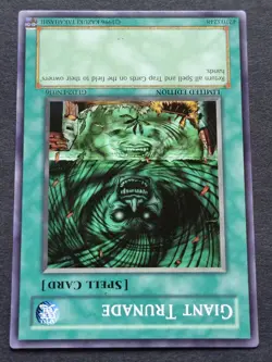 Giant Trunade Limited Edition Gold Series GLD2-EN036 Yu-Gi-Oh! spell card. - Image 3