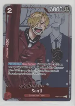 2022 One Piece Card Game: 25th Anniversary Premium Collection R (Alt Art) Sanji - Image 1