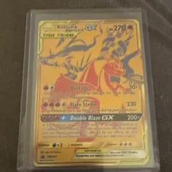 Pokemon TCG Reshiram & Charizard GX SM247 Promo Holo Card QUICK FREE SHIPPING!!! - Image 2