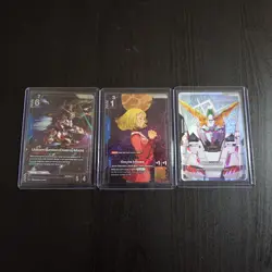 Gundam Card Game English 3 + Card LR+ R+ C+ Newtype Rising - Unicorn Sayla - Image 1