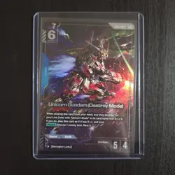 Gundam Card Game English 3 + Card LR+ R+ C+ Newtype Rising - Unicorn Sayla - Image 2