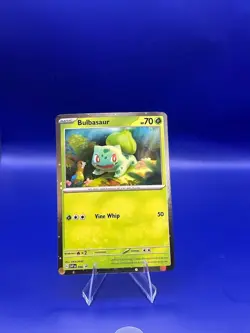 Bulbasaur Charmander Squirtle Pokemon Cards Cosmos Promo Set 046 047 048 NM 151 - Image 4