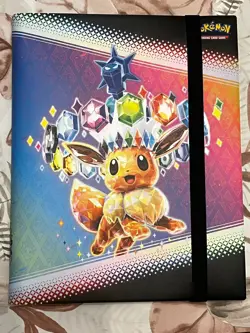 Pokemon TCG NEW Prismatic Evolutions 9-Pocket Card Binder ONLY - Image 1