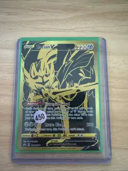 Zacian V SWSH076 SWSH: Sword & Shield Promo Cards Holo - Image 1