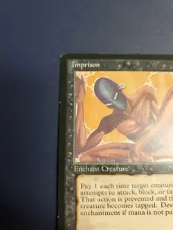 Magic MTG Legends Imprison DISAVOWED CARD Never Played LP Christopher Rush 2 - Image 3