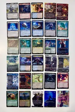 MTG Magic Final Fantasy. Mixed 30 Card Lot. Rares, Uncommons, Etc. NM - Image 1